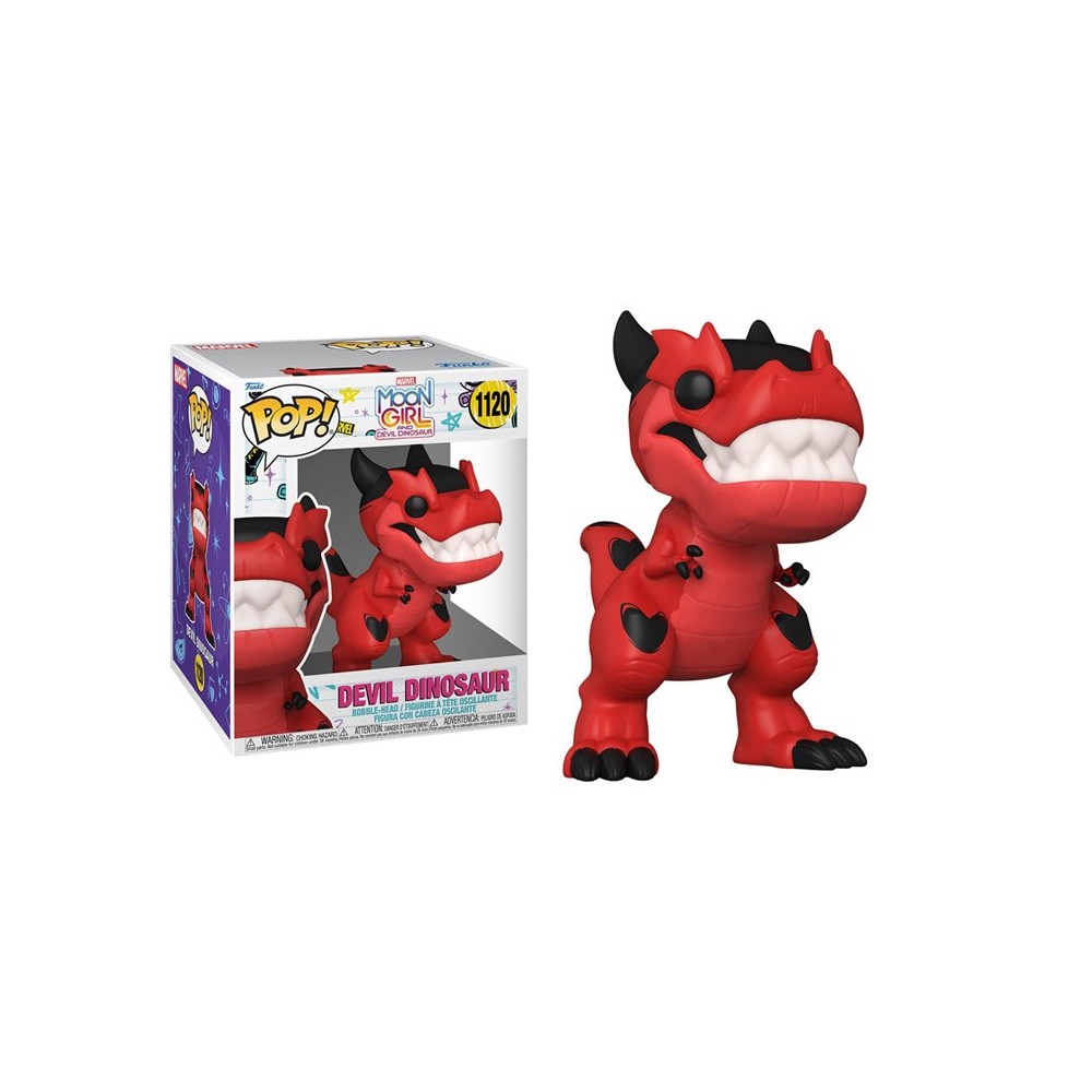 FUNKO FUNKO POP! MOON GIRL AND DEVIL DINOSAUR - DEVIL DINOSAUR SUPER SIZED FIGURE