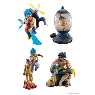 MEGAHOUSE DRAGON BALL SUPER DRACAP REBIRTH SUPER POWER AWAKENING SET OF 4 MINI FIGURE