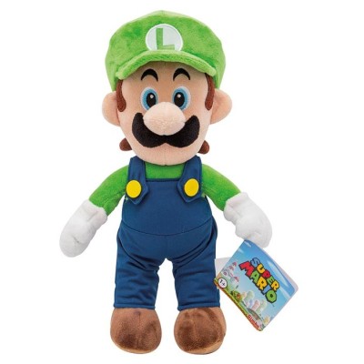 SUPER MARIO LUIGI 30CM PUPAZZO PELUCHE PLUSH FIGURE SIMBA TOYS