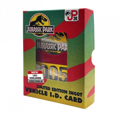 FANATTIK JURASSIC PARK 30TH ANNIVERSARY LIMITED EDITION INGOT
