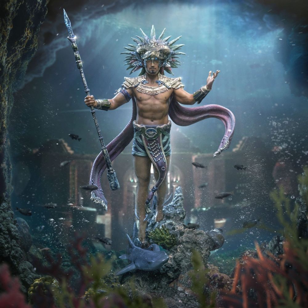 IRON STUDIOS BLACK PANTHER KING NAMOR BDS ART SCALE 1/10 STATUE FIGURE