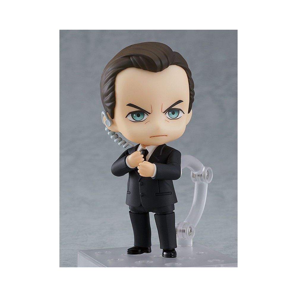 THE MATRIX AGENT SMITH NENDOROID ACTION FIGURE GOOD SMILE COMPANY