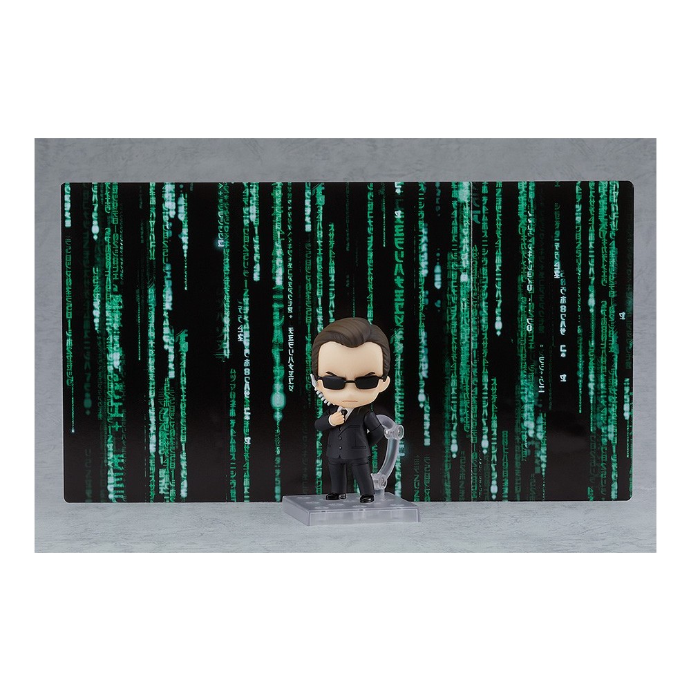 THE MATRIX AGENT SMITH NENDOROID ACTION FIGURE GOOD SMILE COMPANY
