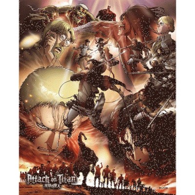 L'ATTACCO DEI GIGANTI SEASON 3 3D POSTER 25X20CM PYRAMID INTERNATIONAL