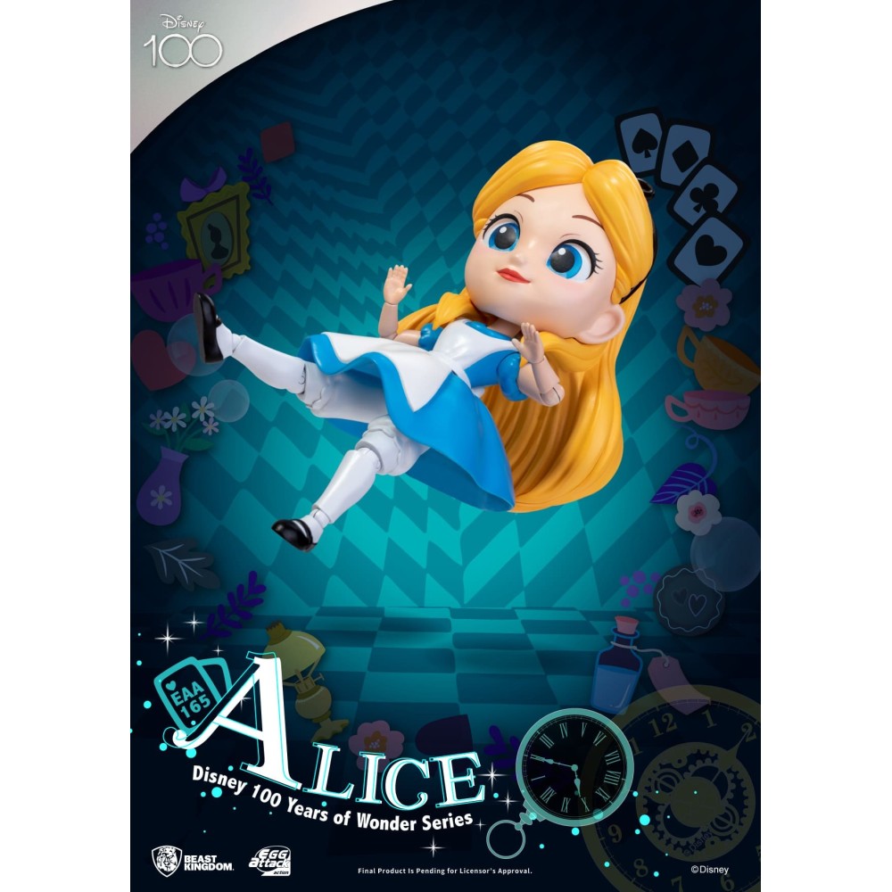 BEAST KINGDOM DISNEY 100 EGG ATTACK ALICE IN WONDERLAND ACTION FIGURE