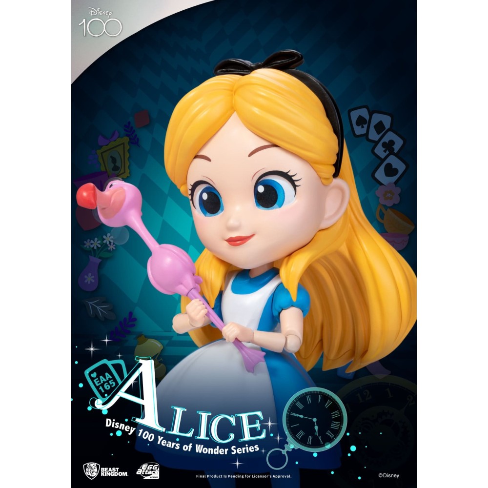 BEAST KINGDOM DISNEY 100 EGG ATTACK ALICE IN WONDERLAND ACTION FIGURE