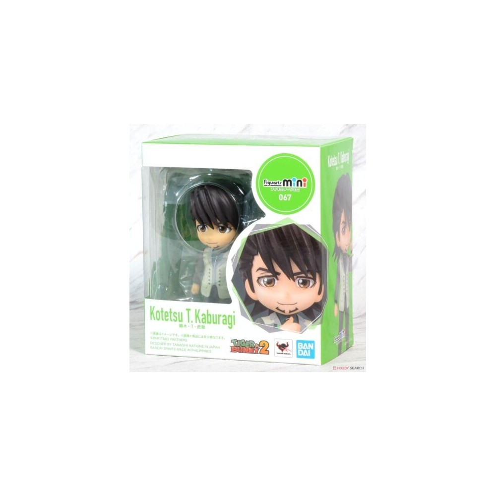 BANDAI TIGER AND BUNNY 2 - KOTETSU KABURAGI FIGUARTS MINI FIGURE