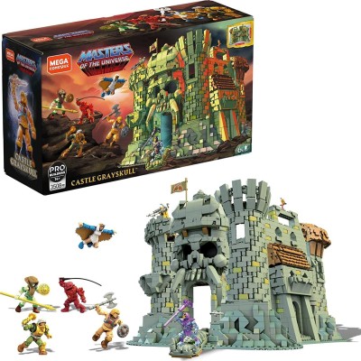 MATTEL MASTERS OF THE UNIVERSE GRAYSKULL CASTLE MEGA CONSTRUX SET