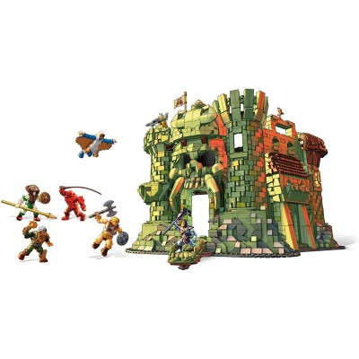 MASTERS OF THE UNIVERSE GRAYSKULL CASTLE MEGA CONSTRUX SET MATTEL