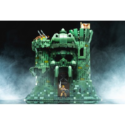 MASTERS OF THE UNIVERSE GRAYSKULL CASTLE MEGA CONSTRUX SET MATTEL