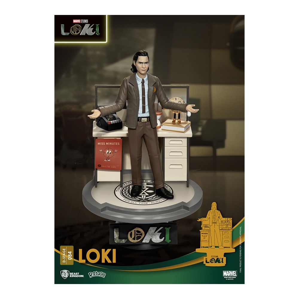 D-STAGE MARVEL STUDIOS LOKI STATUA FIGURE DIORAMA BEAST KINGDOM