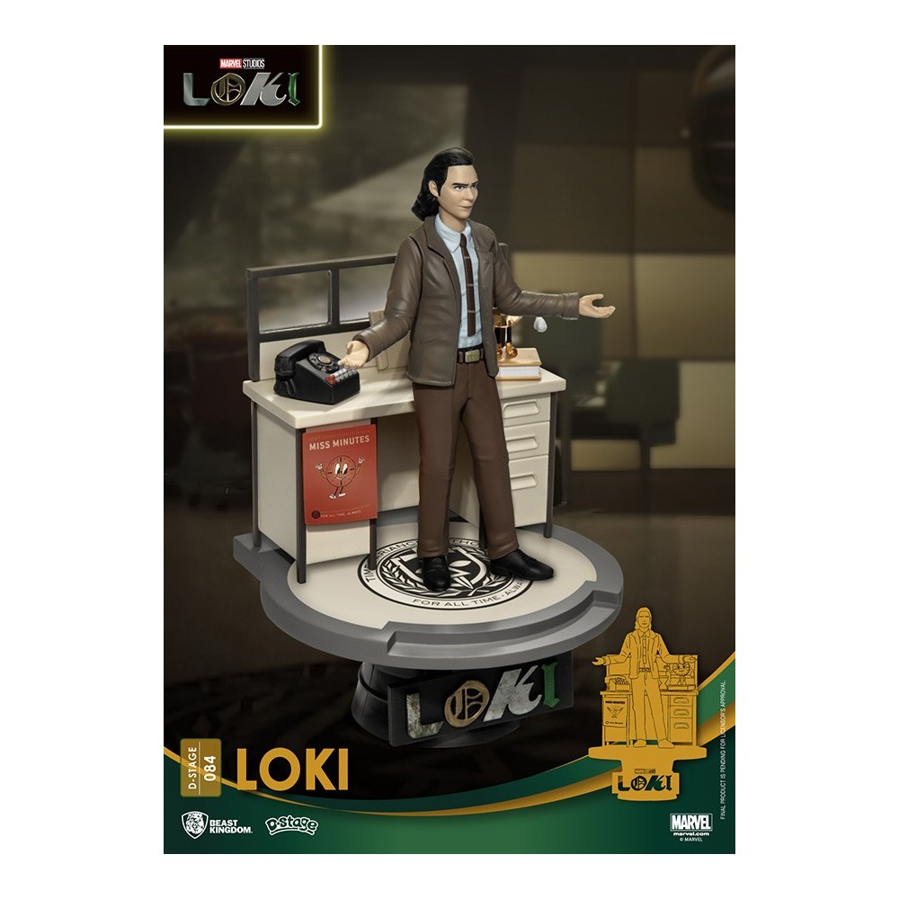 D-STAGE MARVEL STUDIOS LOKI STATUA FIGURE DIORAMA BEAST KINGDOM