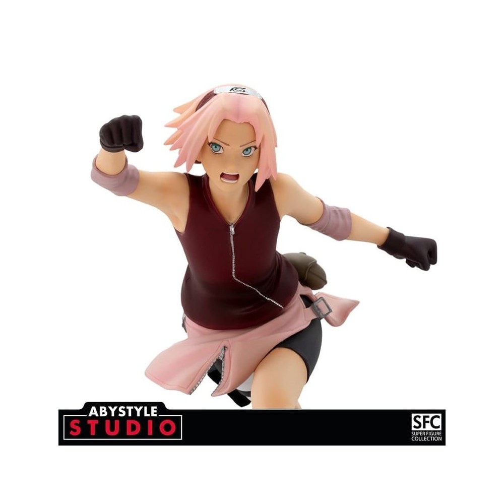 ABYSTYLE NARUTO SHIPPUDEN SAKURA HARUNO SUPER FIGURE COLLECTION STATUE