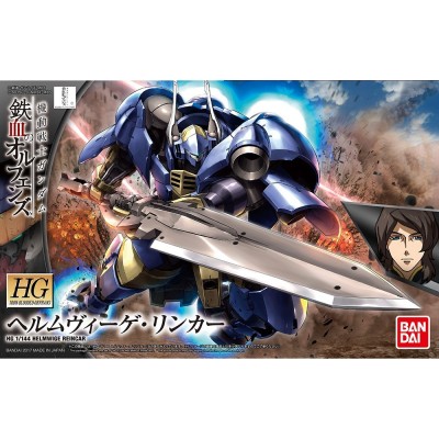 HIGH GRADE HG HELMWIGE REINCAR GUNDAM 1/144 MODEL KIT ACTION FIGURE BANDAI