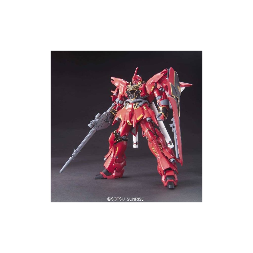 HIGH GRADE HGUC GUNDAM MSN-06S SINANJU 1/144 MODEL KIT BANDAI