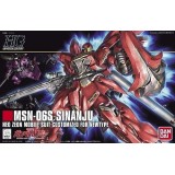 HIGH GRADE HGUC GUNDAM MSN-06S SINANJU 1/144 MODEL KIT BANDAI