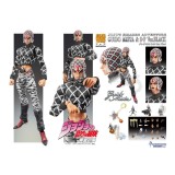 MEDICOS ENTERTAINMENT JOJO'S BIZARRE ADVENTURE GUIDO MISTA AND S.P. BLACK CHOZOKADO ACTION FIGURE