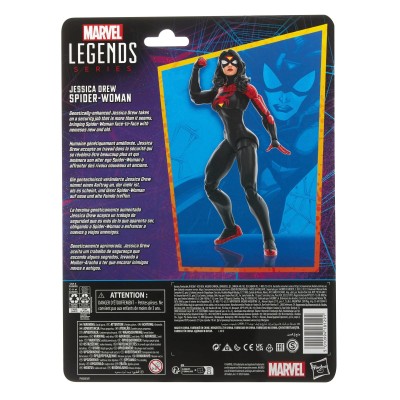 MARVEL LEGENDS RETRO COLLECTION SPIDER-WOMAN ACTION FIGURE HASBRO