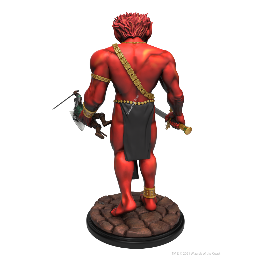 WIZKIDS DUNGEONS AND DRAGONS EFREETI PREMIUM STATUE FIGURE