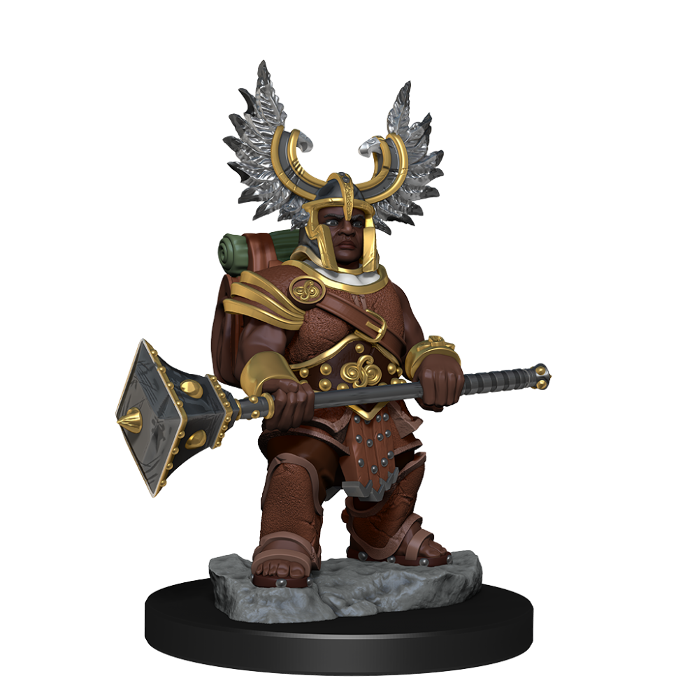 WIZKIDS DUNGEONS AND DRAGONS FRAMEWORKS DWARF BARBARIAN FEMALE MODEL KIT MINIATURE FIGURE