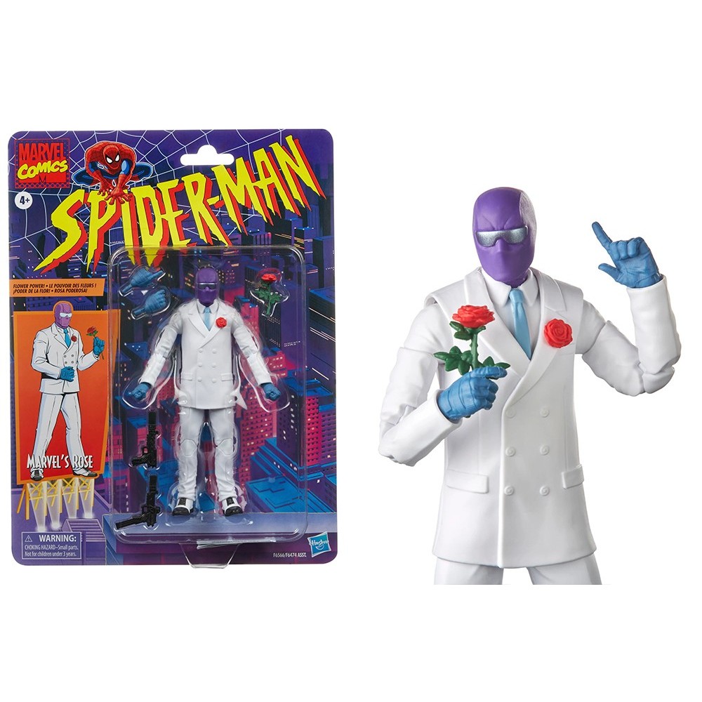 HASBRO MARVEL LEGENDS RETRO COLLECTION ROSE ACTION FIGURE