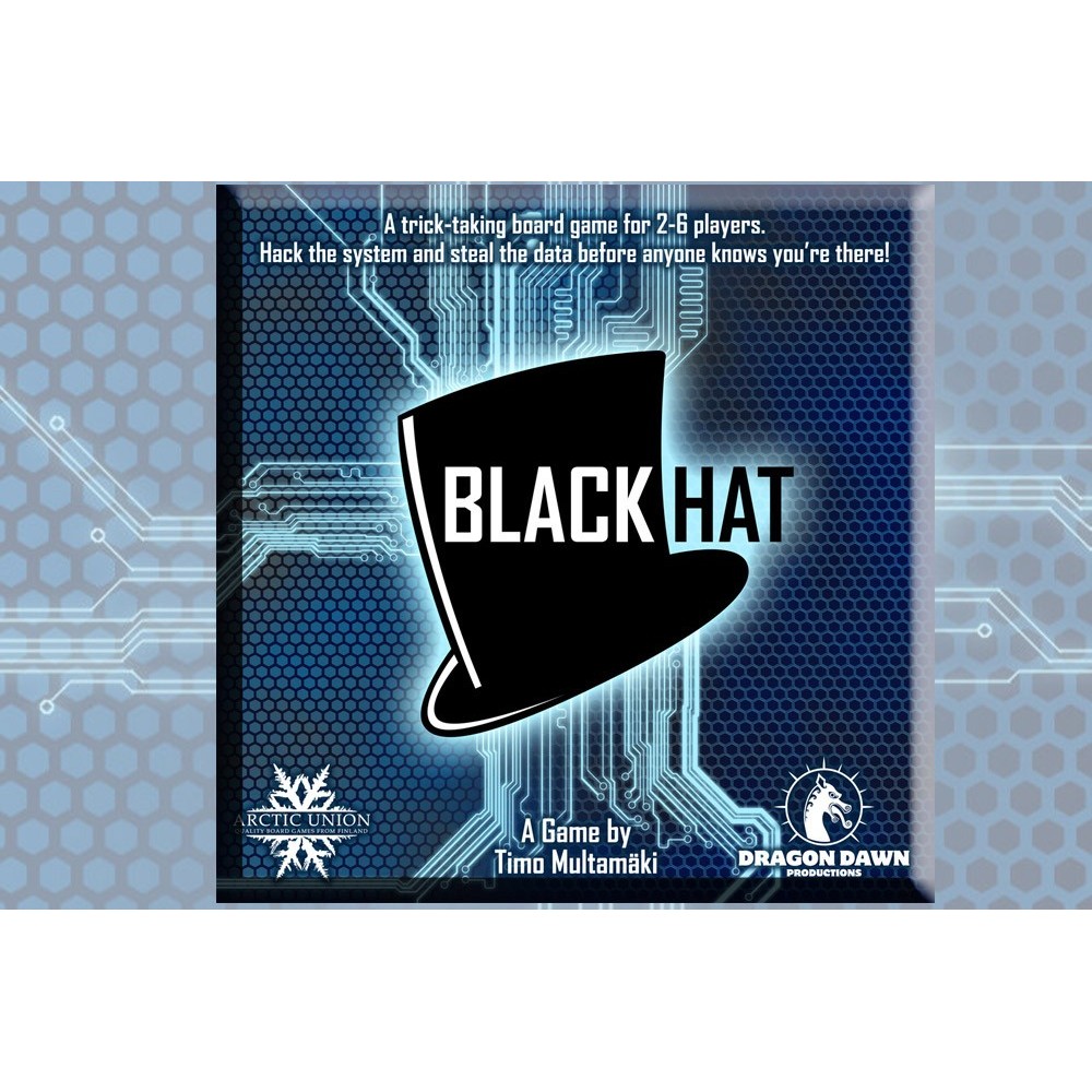 BLACK HAT BOARDGAME GIOCO DA TAVOLO INGLESE ENGLISH
