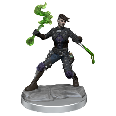 WIZKIDS DUNGEONS AND DRAGONS FRAMEWORKS HUMAN ROGUE FEMALE MODEL KIT MINIATURE FIGURE