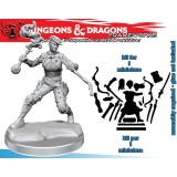 WIZKIDS DUNGEONS AND DRAGONS FRAMEWORKS HUMAN ROGUE FEMALE MODEL KIT MINIATURE FIGURE