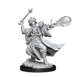 DUNGEONS AND DRAGONS FRAMEWORKS HUMAN WIZARD MALE MODEL KIT MINIATURE FIGURE WIZKIDS