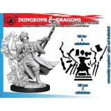 DUNGEONS AND DRAGONS FRAMEWORKS HUMAN WIZARD MALE MODEL KIT MINIATURE FIGURE WIZKIDS