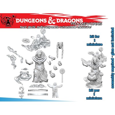 DUNGEONS AND DRAGONS FRAMEWORKS NIGHT HAG MODEL KIT MINIATURE FIGURE WIZKIDS