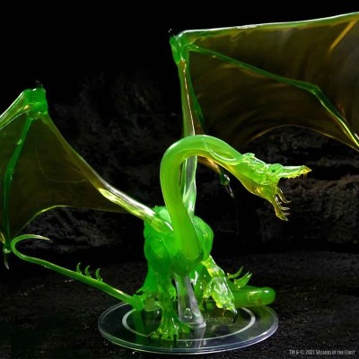 ICONS OF THE REALM ADULT EMERALD DRAGON PREMIUM SET FIGURE WIZKIDS