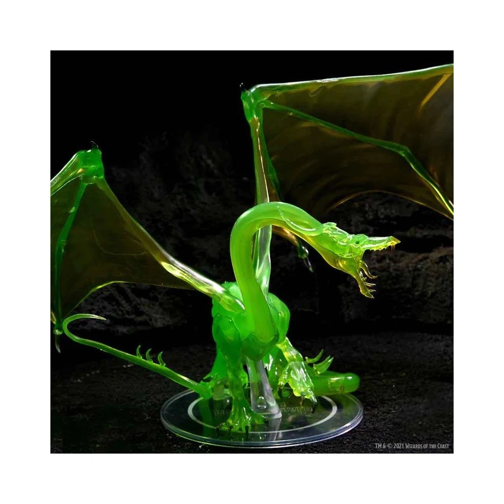 ICONS OF THE REALM ADULT EMERALD DRAGON PREMIUM SET FIGURE WIZKIDS