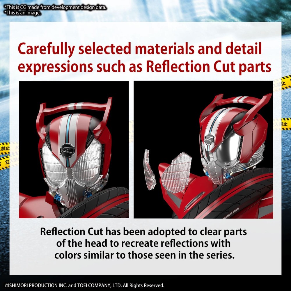 BANDAI FIGURE RISE KAMEN RIDER DRIVE TYPE SPEED MODEL KIT ACTION FIGURE