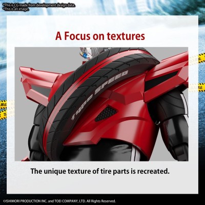 BANDAI FIGURE RISE KAMEN RIDER DRIVE TYPE SPEED MODEL KIT ACTION FIGURE