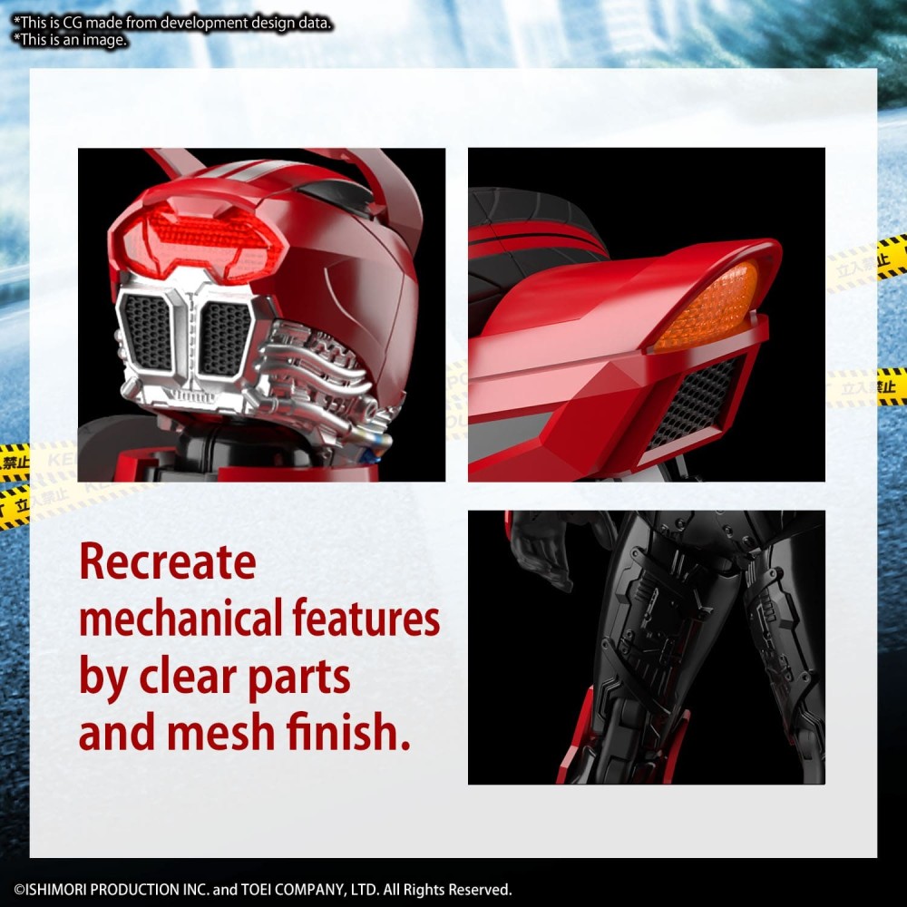 BANDAI FIGURE RISE KAMEN RIDER DRIVE TYPE SPEED MODEL KIT ACTION FIGURE