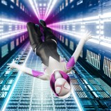 MEZCO TOYS SPIDER-MAN GHOST SPIDER ONE:12 COLLECTIVE ACTION FIGURE