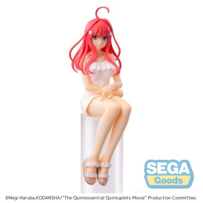 THE QUINTESSENTIAL QUINTUPLETS ITSUKI NAKANO PM PERCHING STATUA FIGURE SEGA GOODS