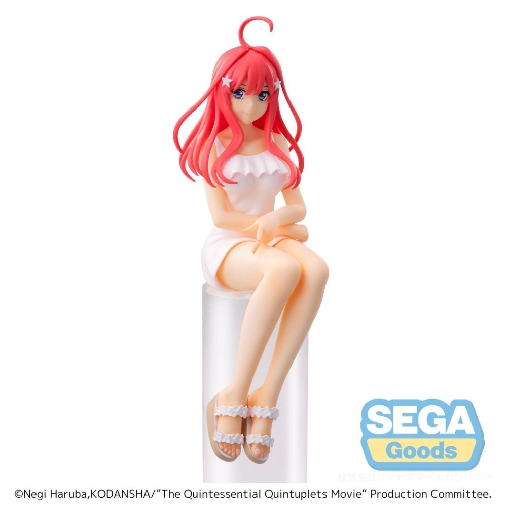 THE QUINTESSENTIAL QUINTUPLETS ITSUKI NAKANO PM PERCHING STATUA FIGURE SEGA GOODS