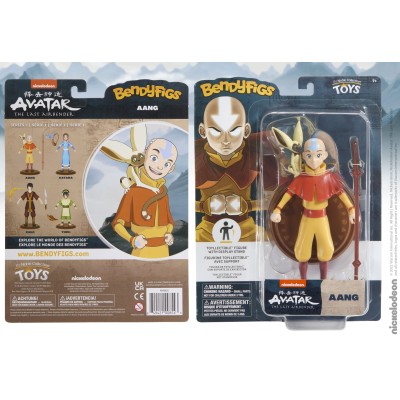 AVATAR THE LAST AIRBENDER AANG BENDYFIGS ACTION FIGURE NOBLE COLLECTIONS