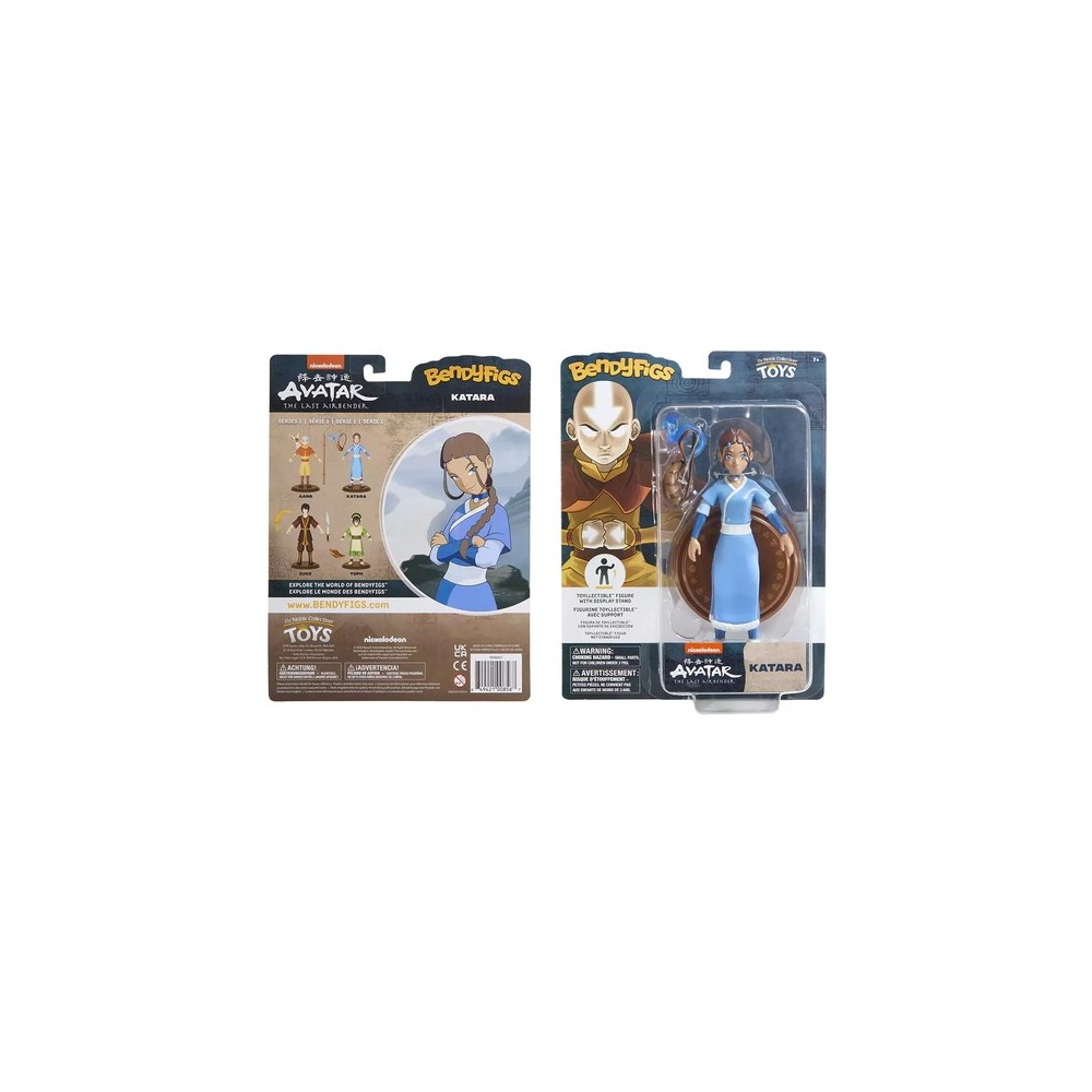AVATAR THE LAST AIRBENDER KATARA BENDYFIGS ACTION FIGURE NOBLE COLLECTIONS