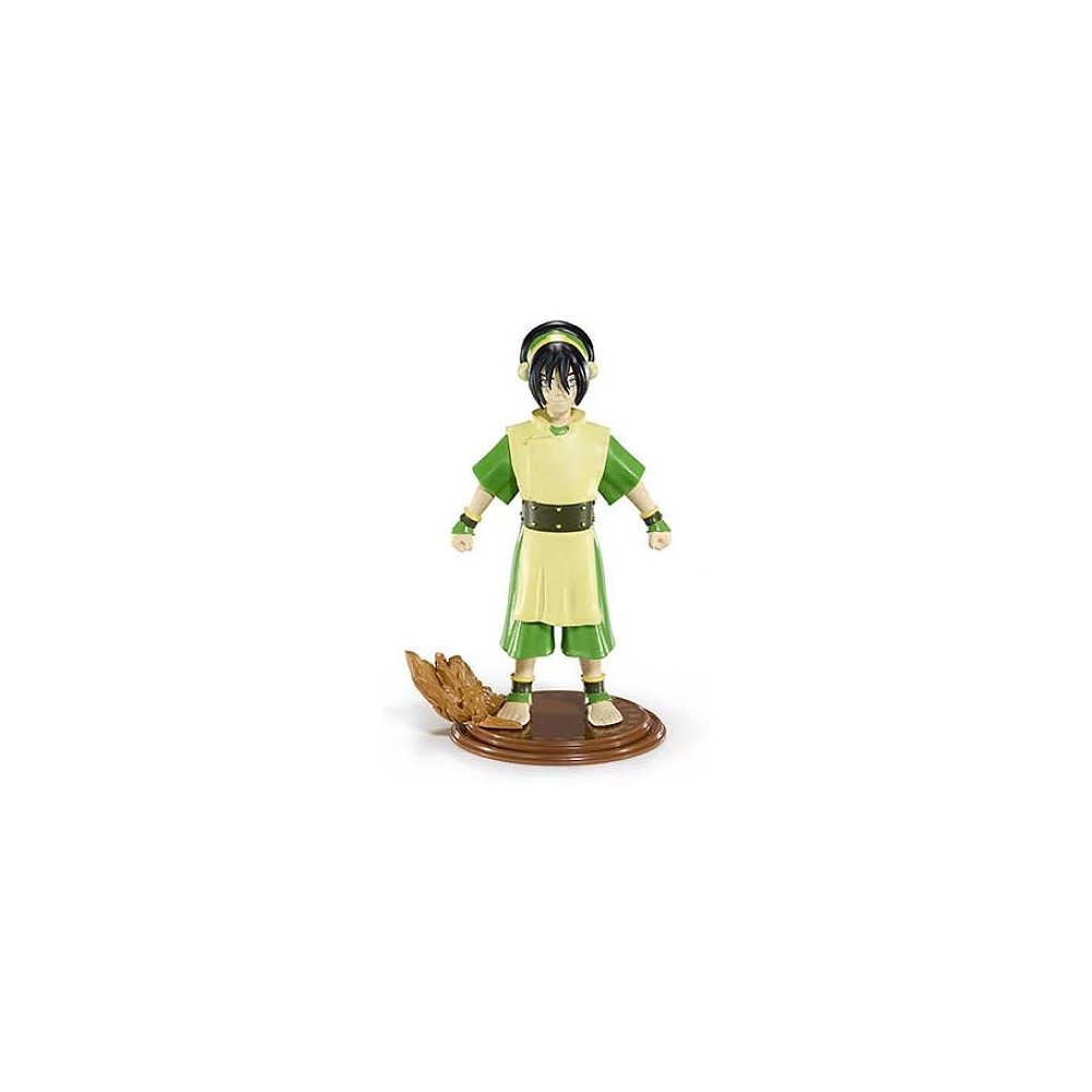 AVATAR THE LAST AIRBENDER TOPH BENDYFIGS ACTION FIGURE NOBLE COLLECTIONS