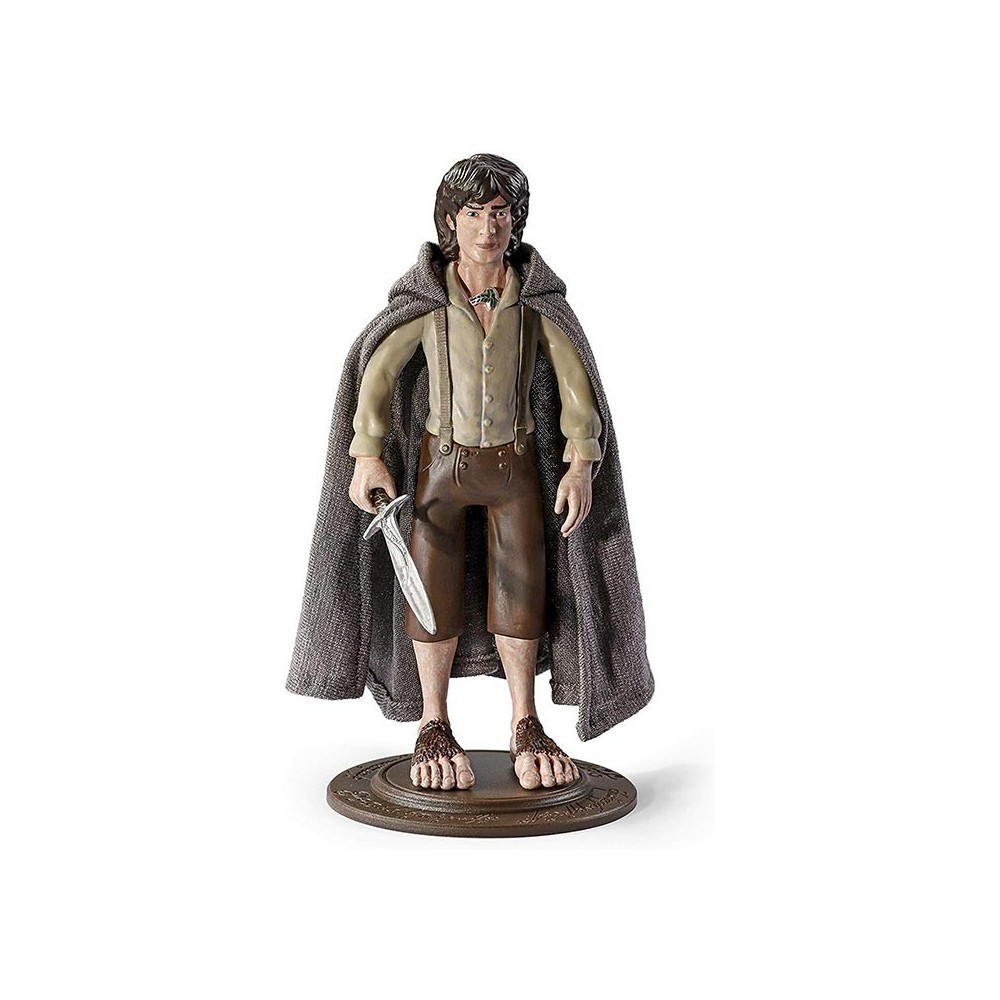 LORD OF THE RINGS FRODO BAGGINS BENDYFIGS ACTION FIGURE NOBLE COLLECTIONS