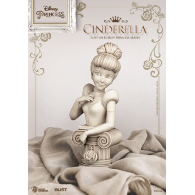 DISNEY PRINCESS CINDERELLA CENERENTOLA BUSTO STATUA FIGURE BEAST KINGDOM