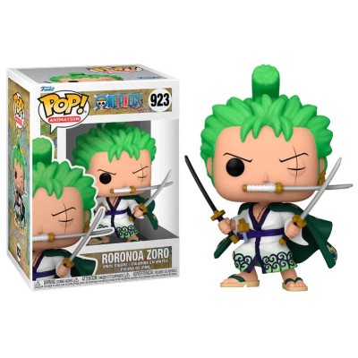 FUNKO POP! ONE PIECE RORONOA ZORO IN KIMONO BOBBLE HEAD FIGURE FUNKO