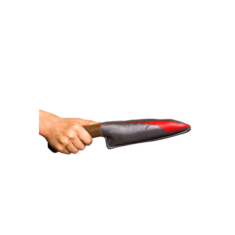 FACTORY ENTERTAINMENT ZOMBIE BUTCHER KNIFE COLTELLO REPLICA GOMMAPIUMA CON SUONI