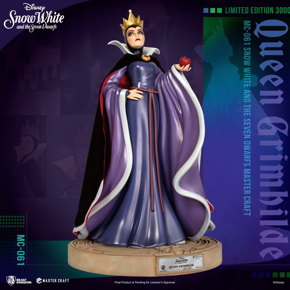 SNOW WHITE QUEEN GRIMHILDE STATUA MASTERCRAFT FIGURE BEAST KINGDOM