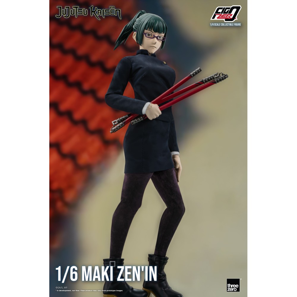 JUJUTSU KAISEN MAKI ZEN'IN 1/6 ACTION FIGURE THREEZERO