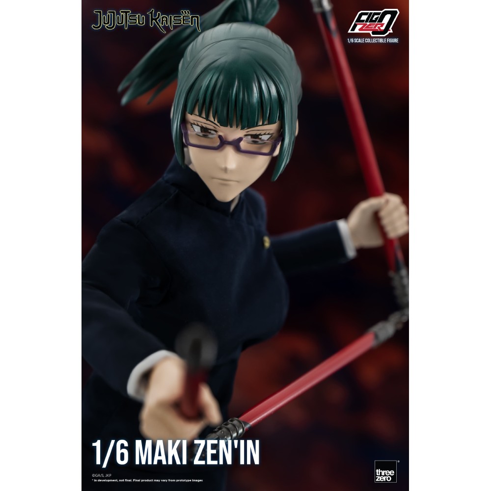 JUJUTSU KAISEN MAKI ZEN'IN 1/6 ACTION FIGURE THREEZERO