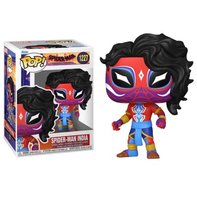 FUNKO POP! SPIDER-MAN ACROSS THE SPIDER-VERSE INDIA BOBBLE HEAD KNOCKER FIGURE FUNKO